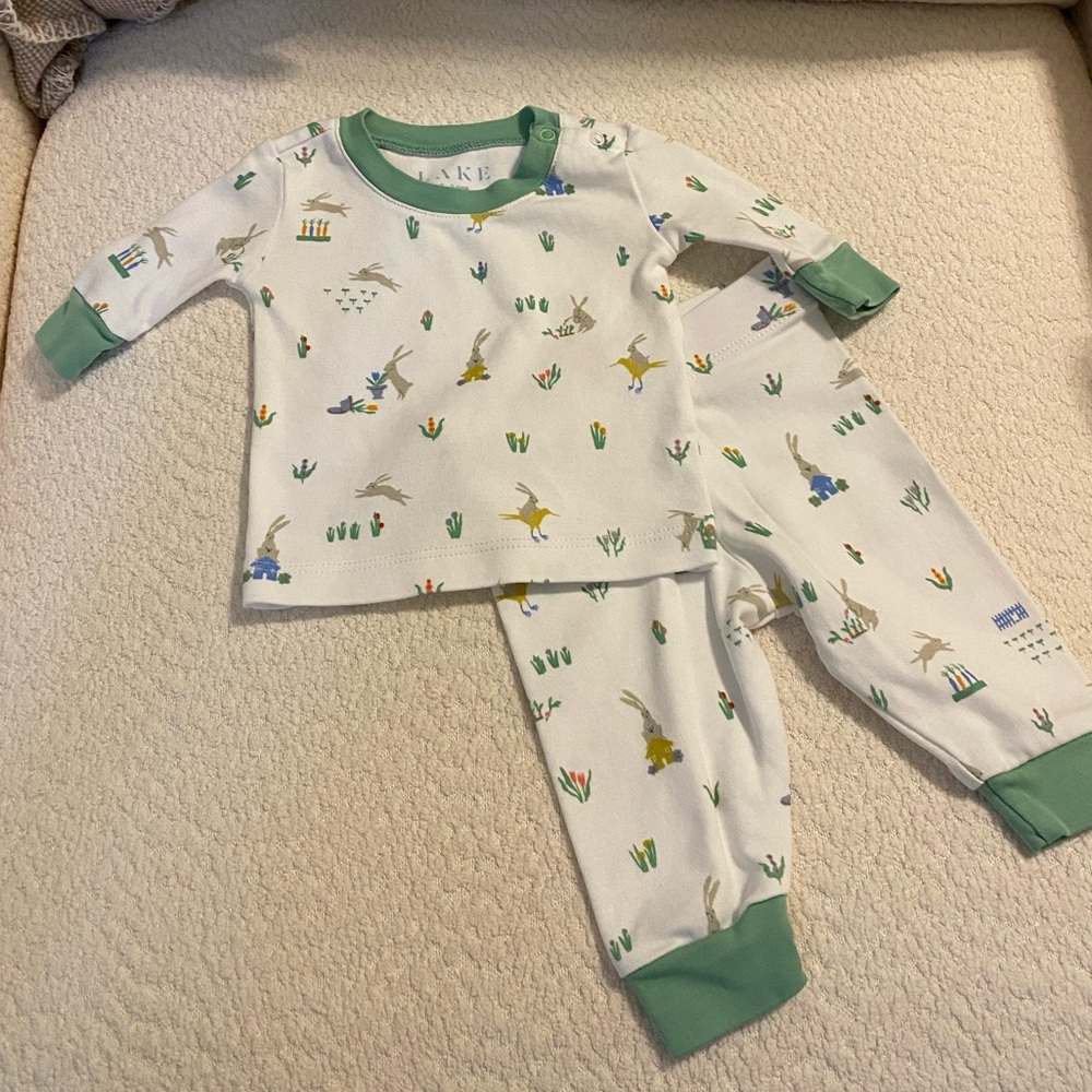 LAKE Easter pajamas